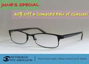 Pittsburgh eye associates's special offer for june